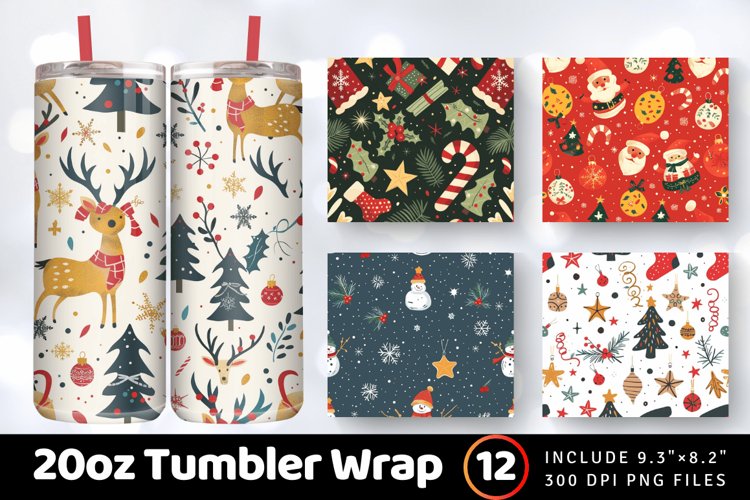 Sublimation Tumbler Wraps Image 12