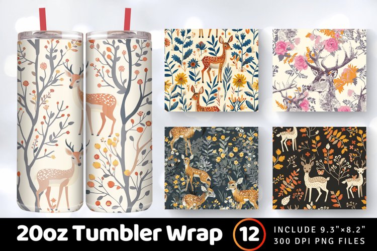 Sublimation Tumbler Wraps Image 5