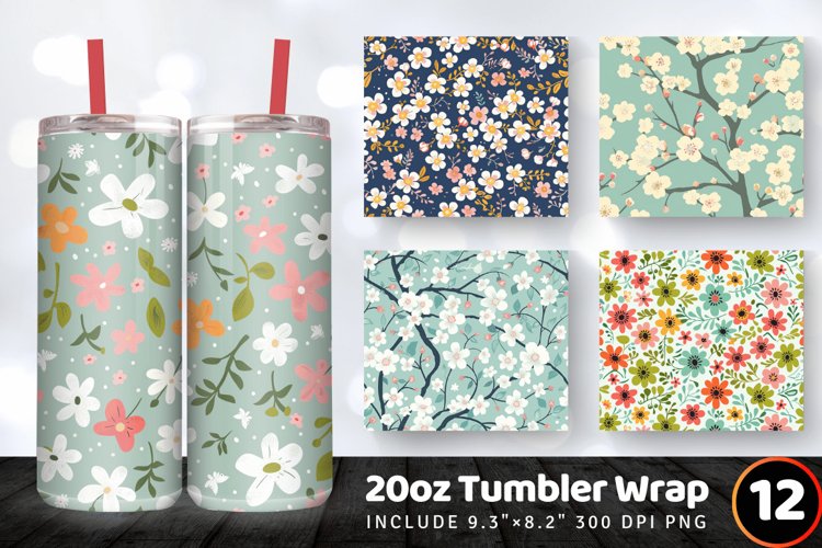 Tumbler Wrap Template