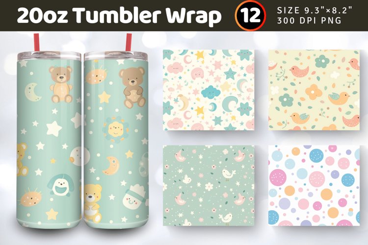 Sublimation Tumbler Wraps Image 17