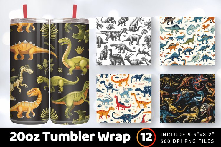 20 Oz Sublimation Tumbler Wrap Image 18