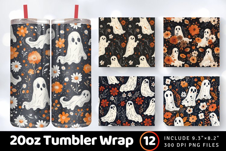 Halloween Tumbler Wrap Image 24