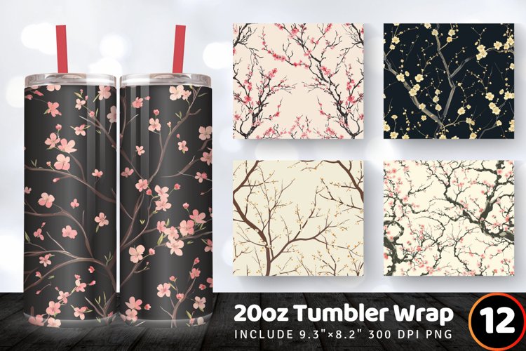 Tumbler Wrap Template Image 22