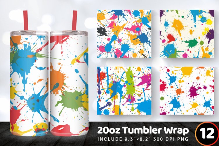 Tumbler Wrap Template Image 20