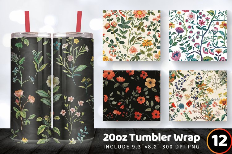 Tumbler Wrap Template Image 8