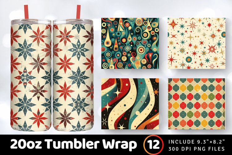 Christmas Tumbler Wrap Image 19