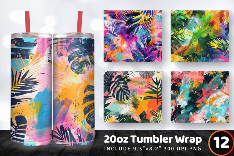 Tumbler Wrap Template Image 20