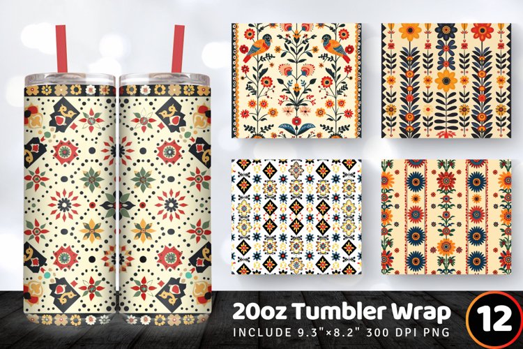 Sublimation Tumbler Wraps Image 4