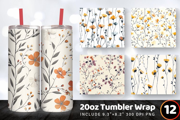 Sublimation Tumbler Wraps Image 8