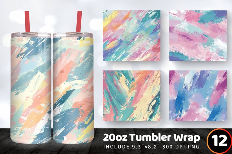 Tumbler Wrap Template Image 5