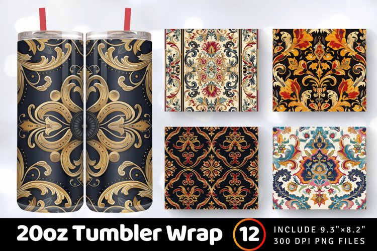 Sublimation Tumbler Wraps Image 5