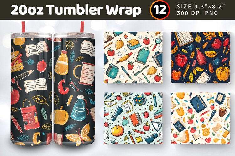 Sublimation Tumbler Wraps Image 13
