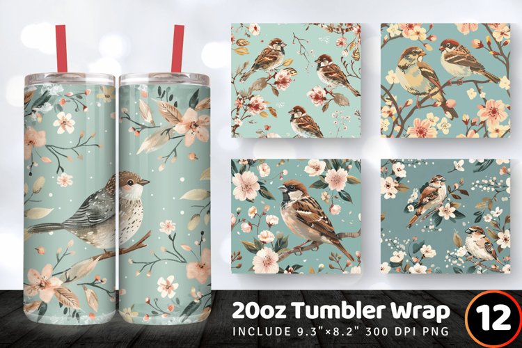 Tumbler Wrap Template Image 3