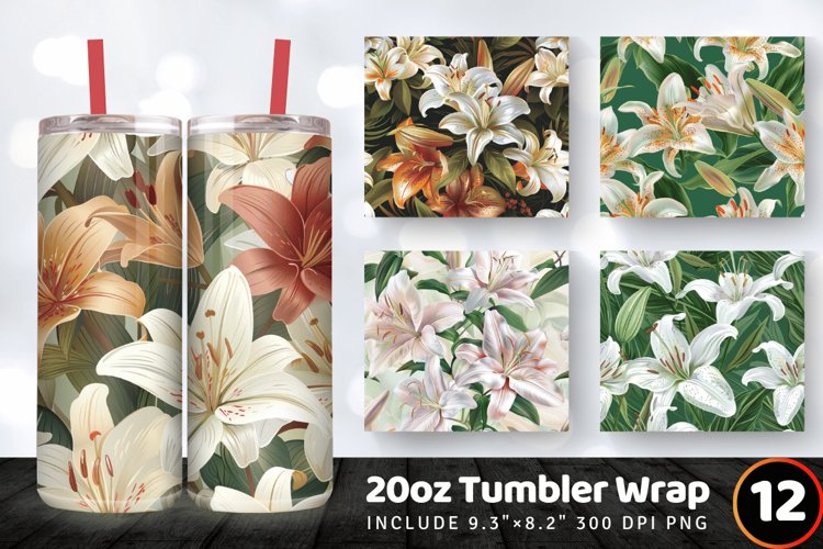 Tumbler Wrap Template Image 24