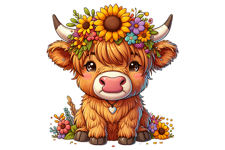 Cartoon Cow Image 6