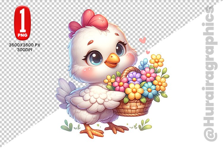Hen Clipart Image 22