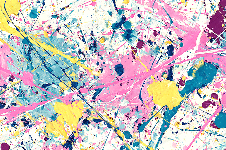 Paint Splatter Texture Image 21