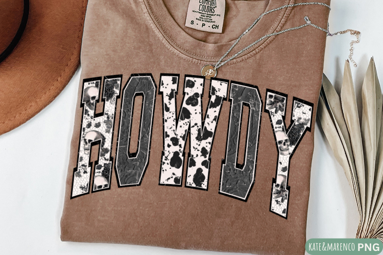 Western Halloween PNG | Howdy PNG | Fall Design PNG