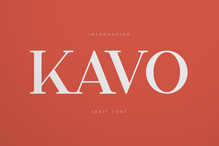 Kavo Elegant Modern Serif Font