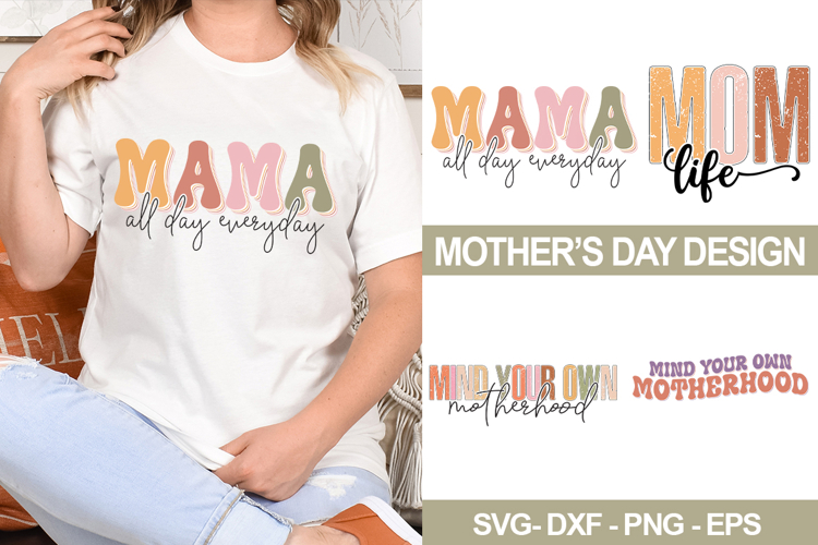 Mothers Day Svg Design - Mothers Day Design