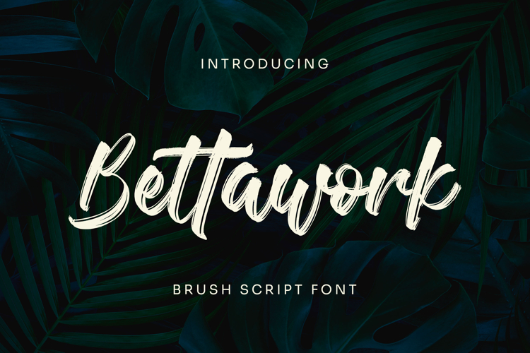 Bettawork - Brush Script Bold