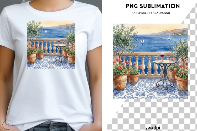 Summer png design for T-shirts