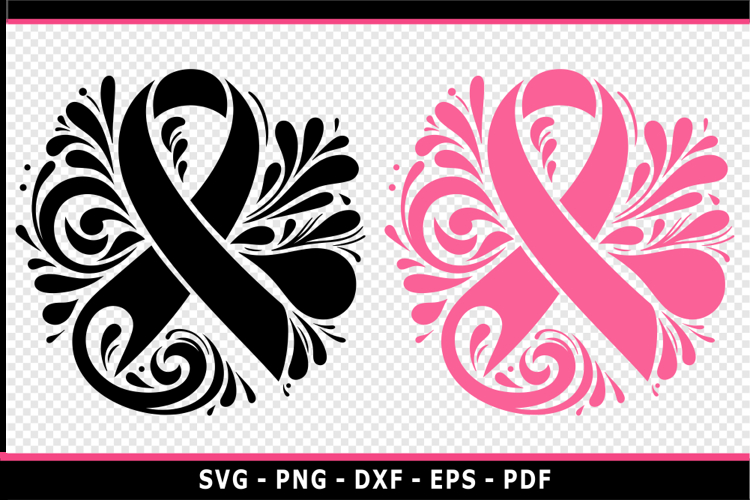 Cancer Ribbon PNGs