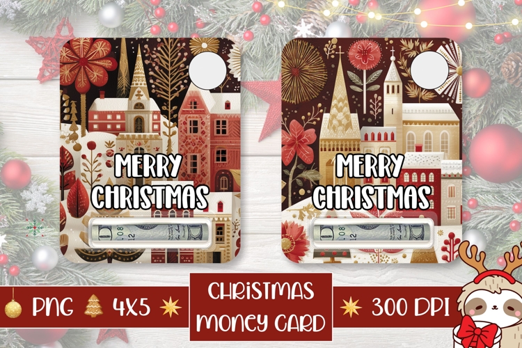 Christmas Gift Card Template Image 13