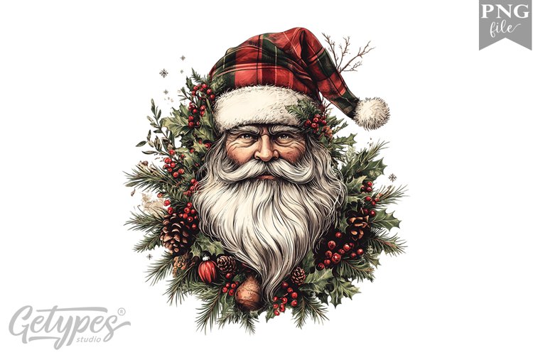 Santa Christmas Clipart Image 20