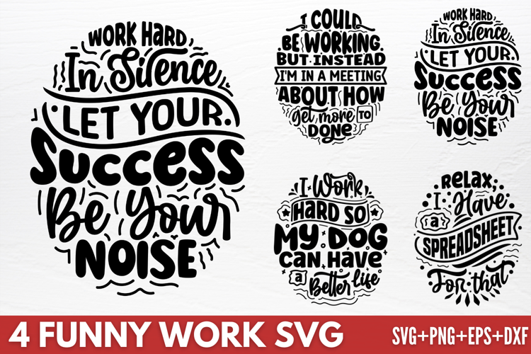 Funny Work SVG