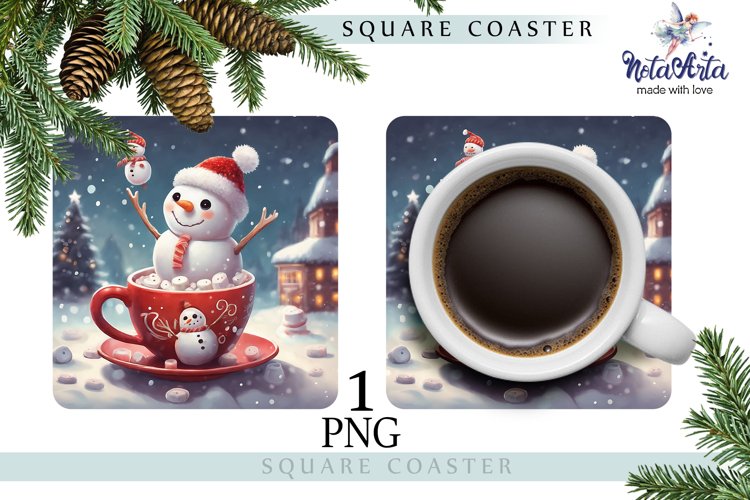 Cute Snowman Clipart Image 23
