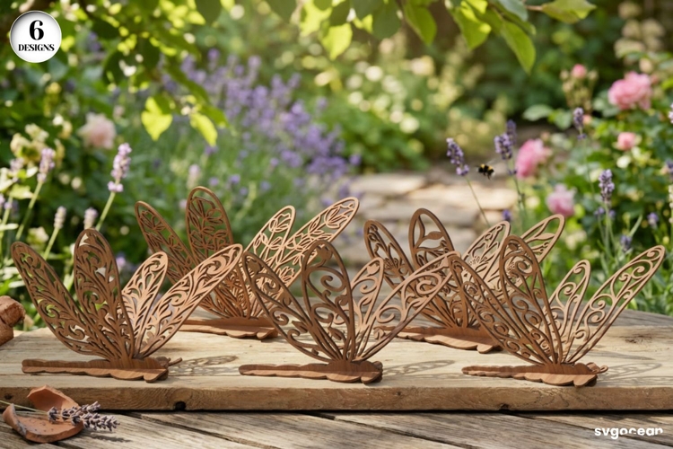 3D Dragonflies Laser Cut Bundle | Glowforge | SVG