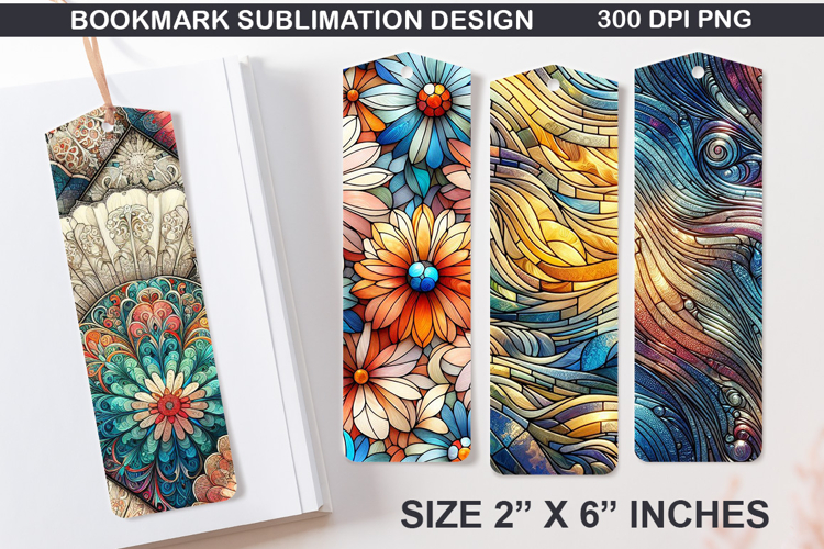 Winter Bookmarks Sublimation - 4 Bookmark Design