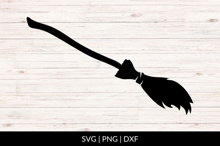Hand Drawn Witch Broom SVG