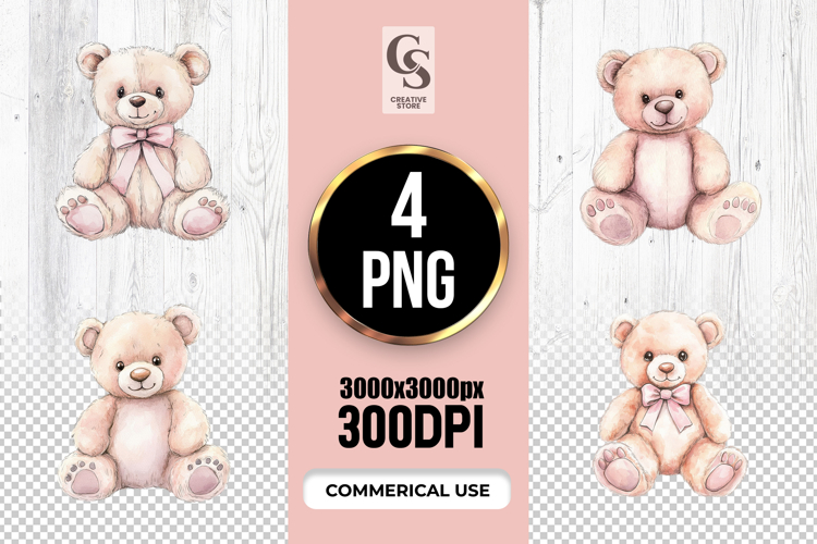 Teddy Bear Illustration Image 16