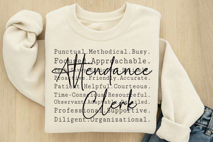 Attendance Clerk SVG