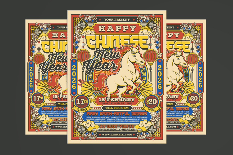 Chinese New Year Flyer