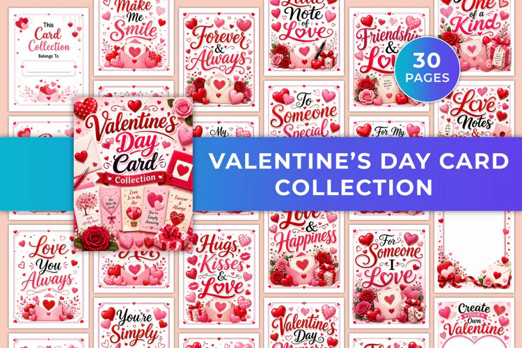 Valentine’s Day Card Collection Kdp interiors