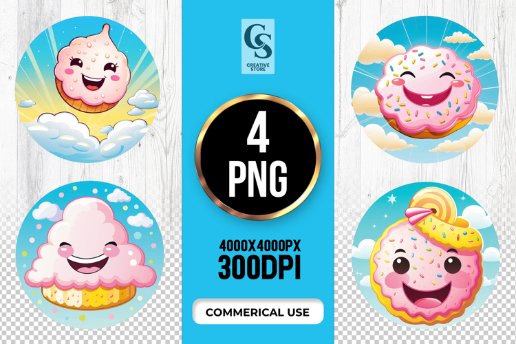 Cute Cupcake Clipart Image 12