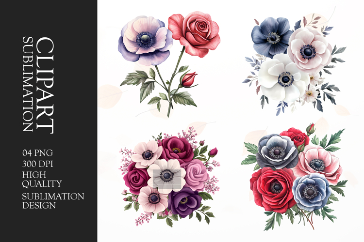 Peony Clipart Image 23