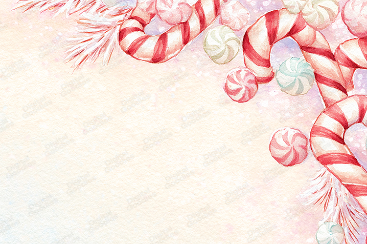 Candy Cane Background Image 17