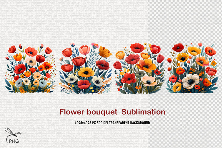 Flowers sublimation