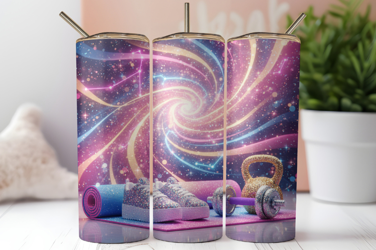 Gym Tumbler Wrap Design