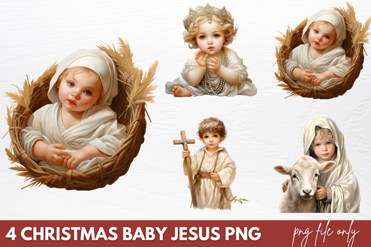 Baby Jesus Clipart Image 17