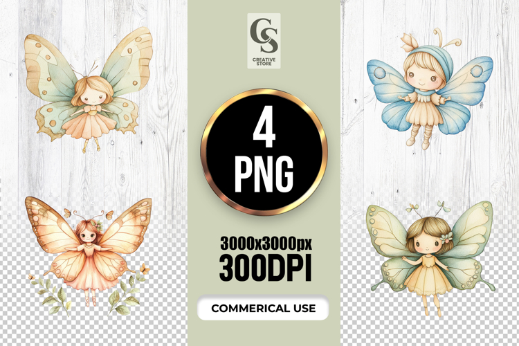 Cute Butterfly Clipart Image 10