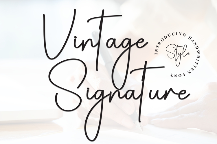 Vintage Signature