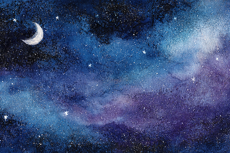 Night Sky Background Image 14