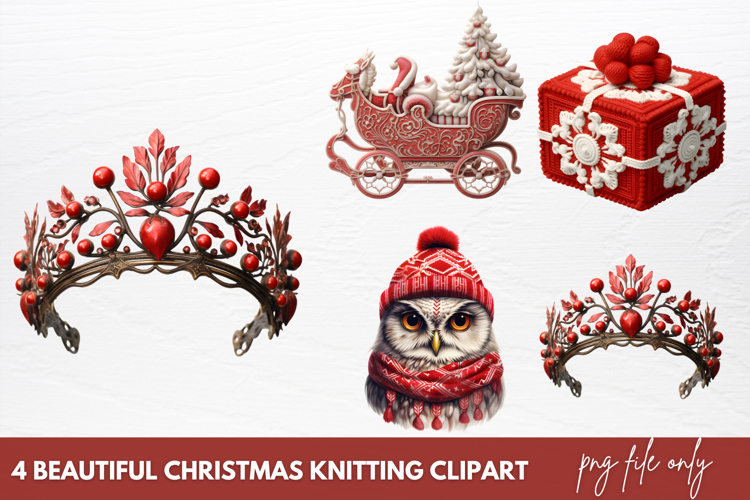 Knitting Clipart Image 6