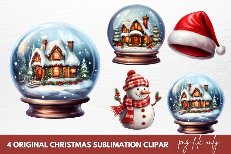 Christmas Watercolor Clipart Image 10