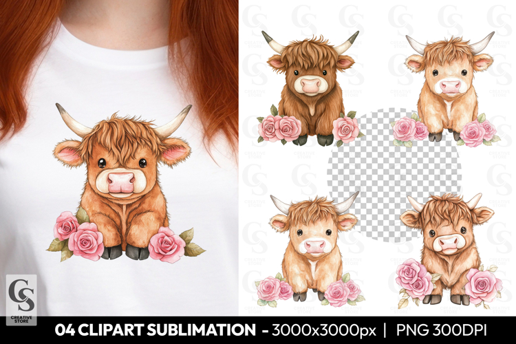 Highland Cow Png Image 12